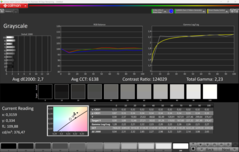 CalMAN Grayscale (Profile: P3)