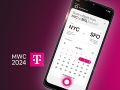 A render of the Natural AI user interface running on a T Phone. (Image: Deutsche Telekom)