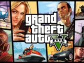 GTA 5 title screen.
