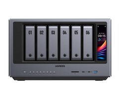 The iDX6011 Pro is a new powerful NAS with AI features and a built-in display (Image source: Ugreen)