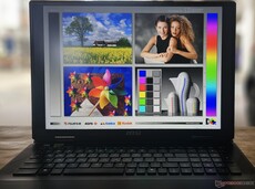 Outdoor viewing under shade