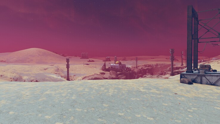 The map has a few desert areas, too (image source: Anil Ganti/Notebookcheck.net)
