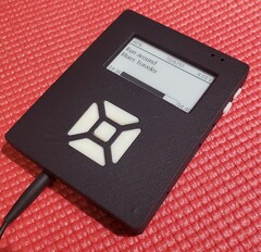 The ePiPod is an inexpensive project that uses components like a $6.99 E Ink display. (Image source: drhatch)