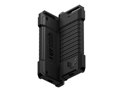 With military-grade MIL-STD-810H standards for drop resistance and a silicone rubber exterior, the ASUS TUF Gaming AS2000 PLUS is a pretty durable SSD. (Image source: ASUS)
