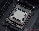 AMD CPU in a desktop motherboard socket