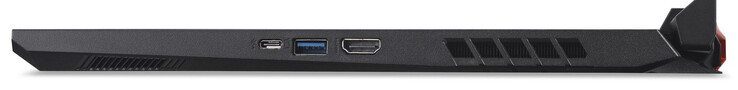 Right side: USB 3.2 Gen 2 (Type C), USB 3.2 Gen 2 (Type A), HDMI