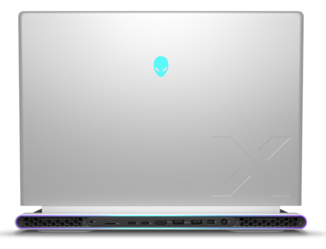 Alienware x16 - Rear. (Image Source: Dell)