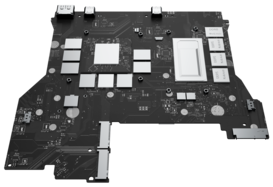 Alienware x15 R2 - CPU and GPU with soldered LPDDR5 RAM. (Image Source: Dell)