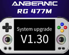 The new software update for the Anbernic RG477M allows users to change the fan speed to cool in high performance mode. (Image source: Anbernic)