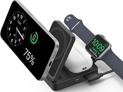 The Anker MagGo 3-in-1 wireless charging station can charge three devices simultaneously (Image source: Anker)