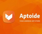 The official logo and branding for the Aptoide Android app store.