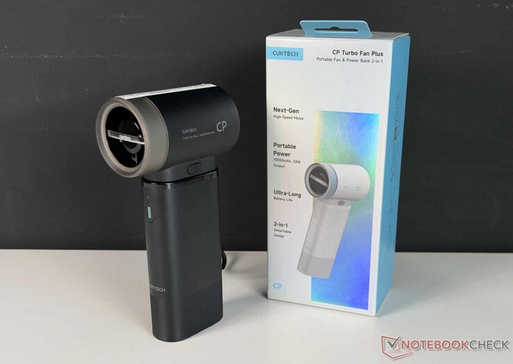 Power bank and handheld fan in one: Testing the Cuktech CP Turbo Fan Plus