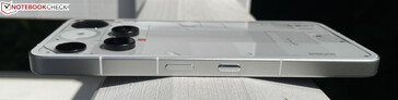 Right: Power button, AI button (Essential Space)