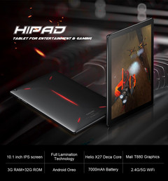 Chuwi HiPad tablet now shipping with deca-core Helio X27 processor (Source: Chuwi)