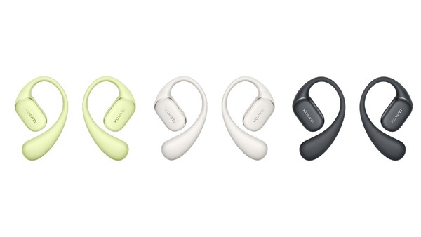 The Huawei FreeArc comes in three colors. (Image source: Huawei)