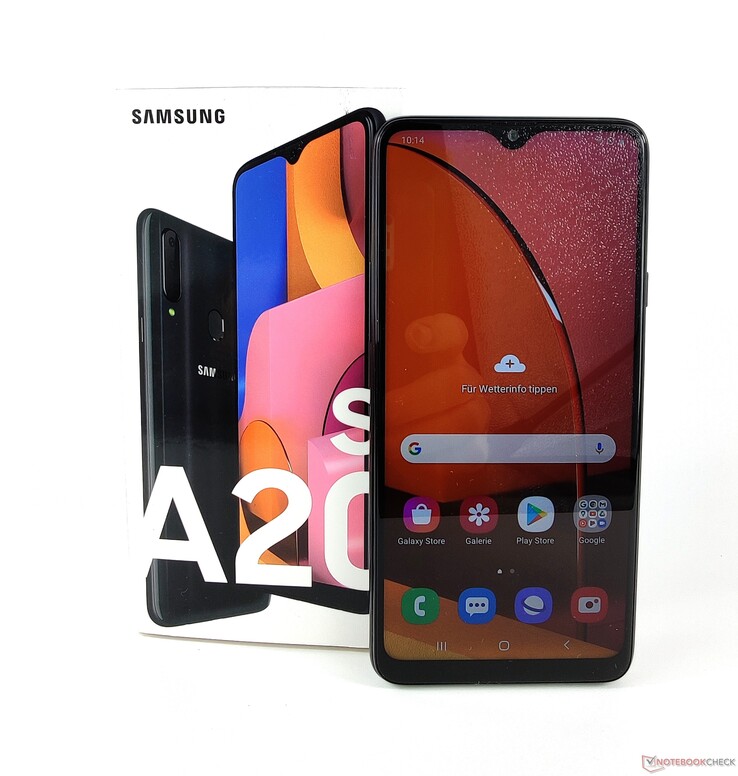 Test Samsung Galaxy A20s 