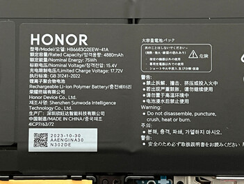 Battery information