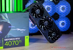 Testing the KFA2 GeForce RTX 4070 Ti EX Gamer, test unit provided by HMC Bremen