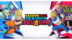 Promotional artwork for the free-to-play MOBA Dragon Ball Gekishin Squadra. (Image Source: Bandai Namco)