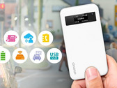 Mobile NAS QNAP QGenie for file storage, power bank, Internet sharing and more