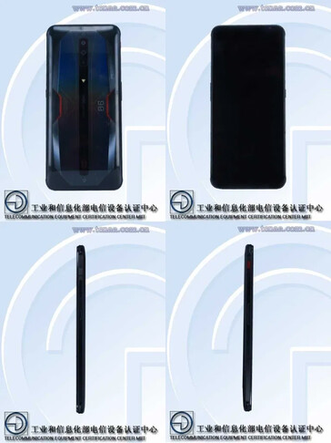 TENAA spoils the reveal of the upcoming RedMagic 6 phones. (Source: TENAA)