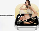 The Redmi Watch 6 will launch in China on October 23. Pictured: a promo picture of the smartwatch. (Image source: Xiaomi)