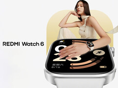 The Redmi Watch 6 will launch in China on October 23. Pictured: a promo picture of the smartwatch. (Image source: Xiaomi)