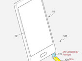 Samsung patent showing Note handset with breathalyzer-stylus accessory