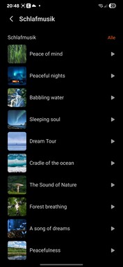 Honor Health: Sleep tracking features