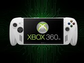 Xbox 360 logo shown on ROG Xbox Ally gaming handheld (Image source: Xbox Gaming, Asus with edits)