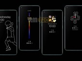 The OnePlus 8 series gets one more of these new AOD options. (Source: OnePlus)