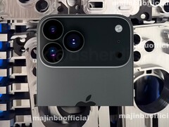 Apple iPhone 17 Pro is likely to feature a Pixel-inspired camera array. (Image source: @MajinBu, FPT via YouTube)
