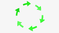 It's something akin to this. (Source: Videoblocks)