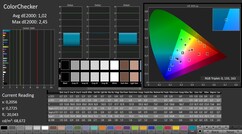 CalMAN: ColorChecker (calibrated)