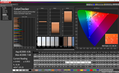 ColorChecker before calibration