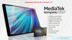 MediaTek Kompanio 1300T features. (Source: MediaTeK)