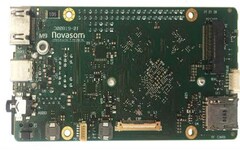 Novasom M9: A Raspberry Pi alternative that supports M.2 drives and three video outputs (Image source: Novasom Industries)
