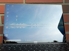 MateBook X Pro outdoors