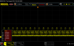 24 kHz PWM (4/10 brightness)