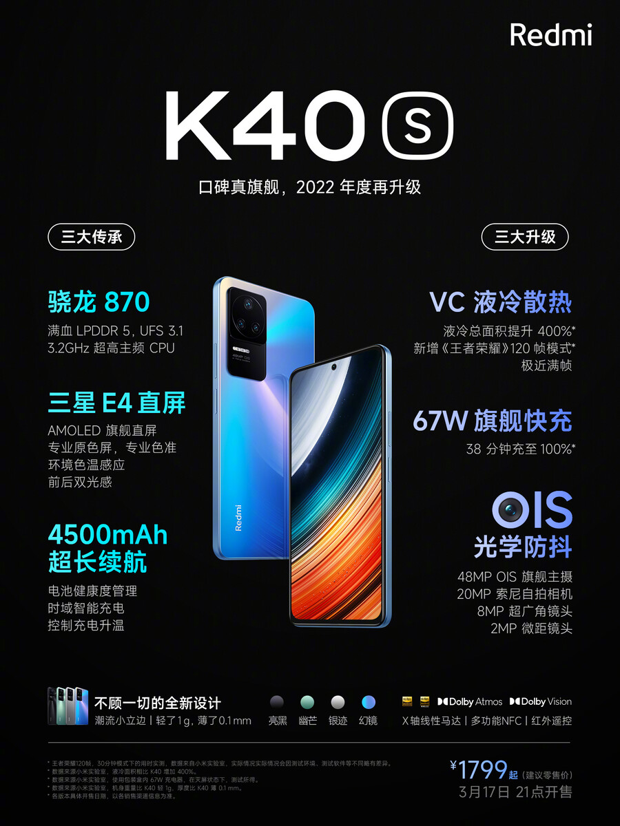 POCO F4 5G confirmed for global launch with handset appearing in more  hands-on photos as an upgraded Xiaomi Redmi K40S -  News