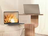 The Zenbook A14 comes in Iceland Grey and Zebriskie Beige colour options. (Image source: Asus)