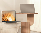 The Zenbook A14 comes in Iceland Grey and Zebriskie Beige colour options. (Image source: Asus)