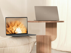 The Zenbook A14 comes in Iceland Grey and Zebriskie Beige colour options. (Image source: Asus)