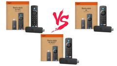 The Fire TV Stick 4K Max, Fire TV Stick 4K, and Fire TV Stick 4K Select make up Amazon&#039;s streaming sticks that can stream in 4K. (Image source: Amazon)
