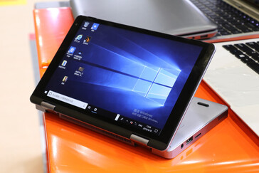 Use as a tablet. (Source: Notebook Italia)