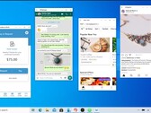 Your Phone can now use more than one Android app. (Source: Microsoft)