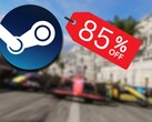 F1 24 is available until March 27 with an 85% discount for $10.50 instead of $70. (Image source: Steam)