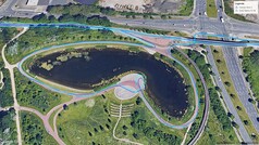 GNSS test run: Lake