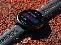 Garmin could be working on new swimming and walking workouts, possibly for the Forerunner 970 (above). (Image source: Garmin)