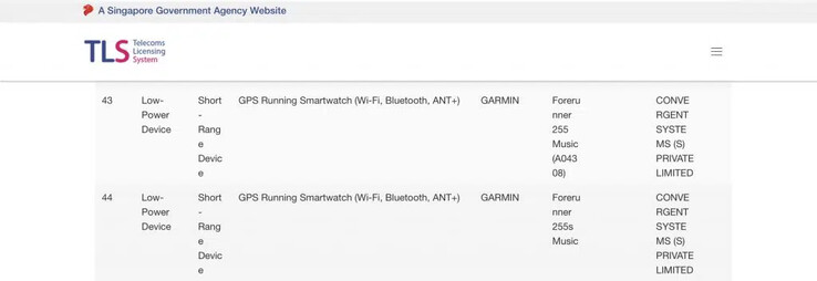 (Image source: Singapore Telecom Licensing System via Gadgets & Wearables)